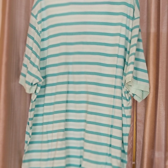 Chaps Ralph Lauren Striped Short Sleeve Golf Polo Shirt Mens Size 4XB 4XL BIG - Picture 2 of 5